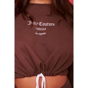 Forever21 x Juicy Couture Crop Sweater